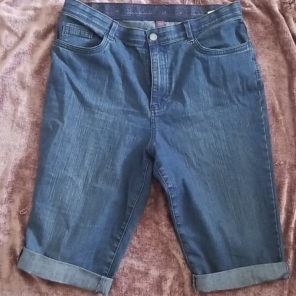 Jean bermuda shorts